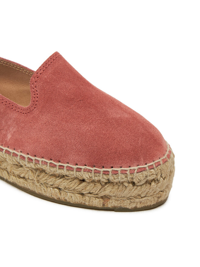 Manebi Espadrilės Manebi Hamptons Double Sole Espadrilles R 7.0 D0 Rožinė