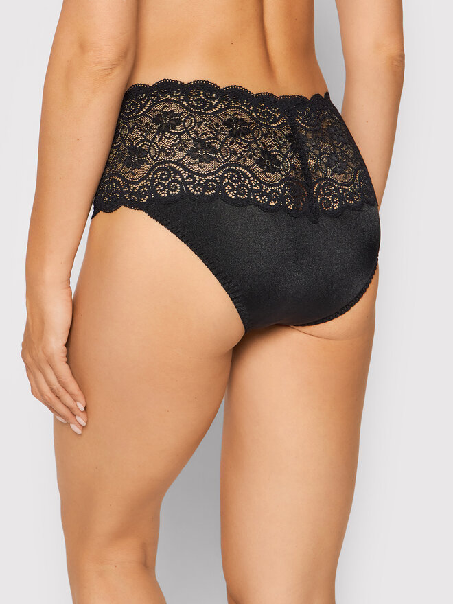 Triumph Triumph Klasszikus magas derekú alsó Amourette 300 Maxi X 10166772 Fekete
