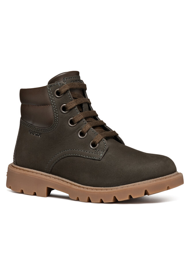 Geox Turistická obuv Geox J Shaylax J16FAB 032BC C6009 D Hnědá