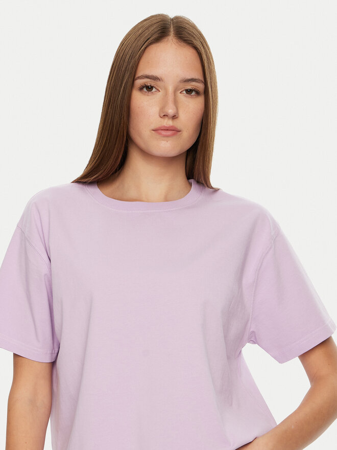 American Vintage American Vintage Camiseta Fizvalley FIZ02AH24 Violeta Loose Fit