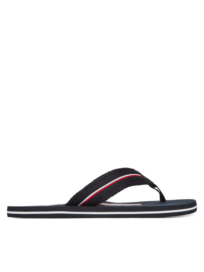 Tommy Hilfiger Žabky Tommy Hilfiger Corporate Hilfiger Beach FM0FM05436 Tmavomodrá