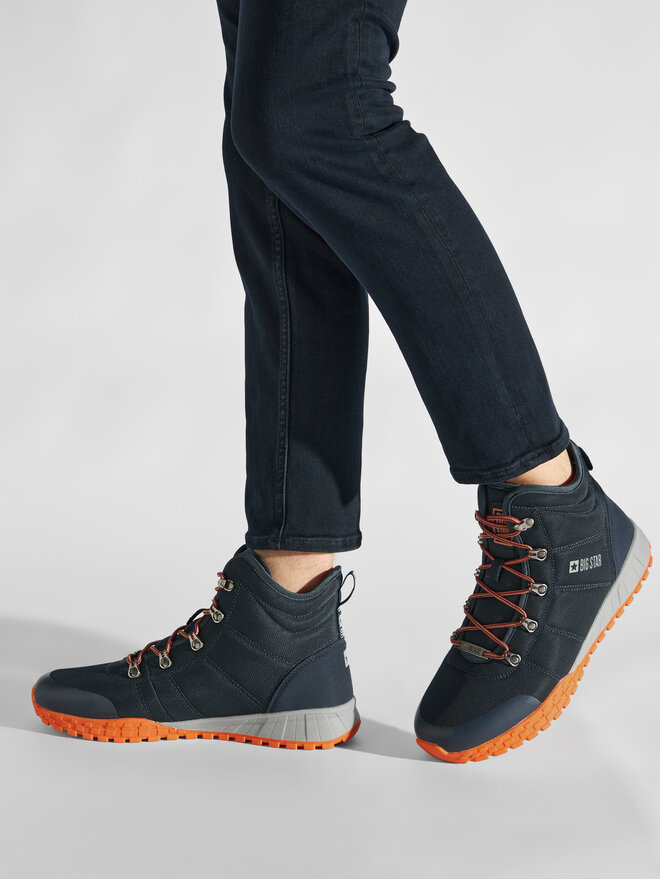 Big Star Shoes Planinarske cipele Big Star Shoes KK174110 Tamnoplava