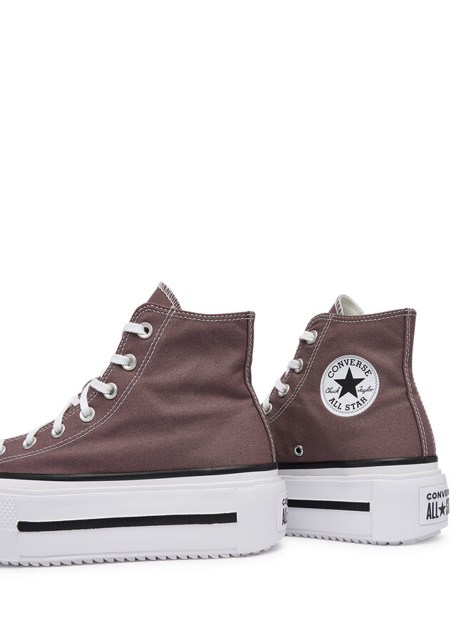 Converse Sneakers aus Stoff Converse Chuck Taylor All Star Lift Double Stack A20560C Braun