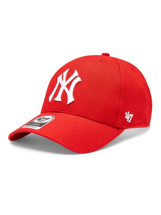 47 Brand Šiltovka 47 Brand MLB New York Yankees '47 MVP SNAPBACK B-MVPSP17WBP-RDB Červená