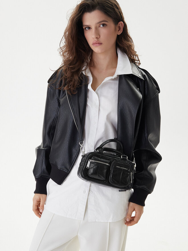 KARL LAGERFELD Handtasche KARL LAGERFELD B1W30090 Schwarz