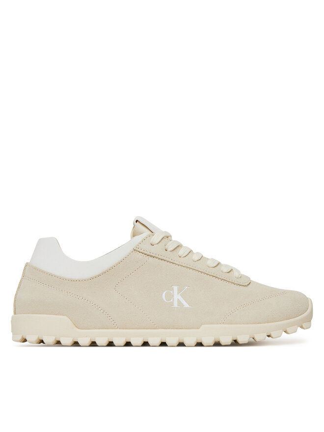 Calvin Klein Jeans Sportcipők Calvin Klein Jeans Low Profile Runner Mg Sue YW0YW01898 Bézs