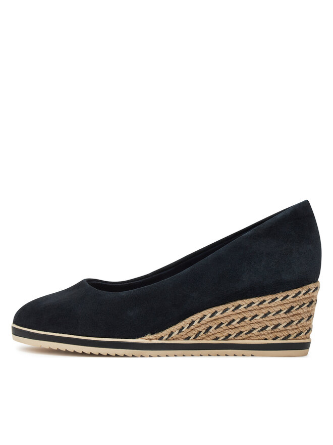 Tamaris Espadryle Tamaris 1-22303-42 Granatowy