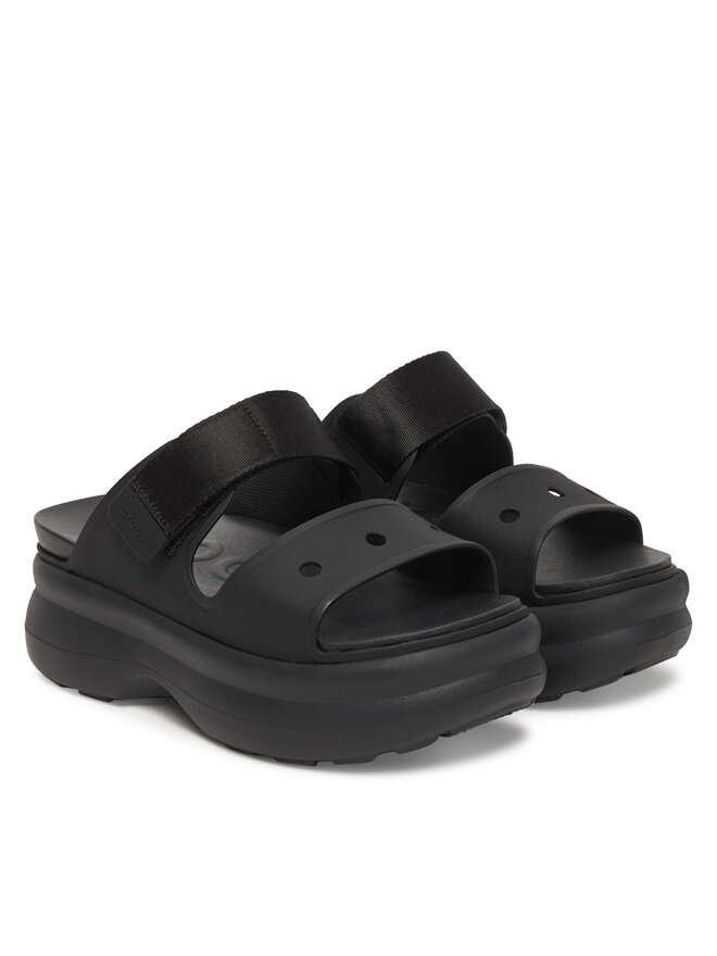 Crocs Pantoletten Crocs Soho Two Strap Sandal 212861 Schwarz