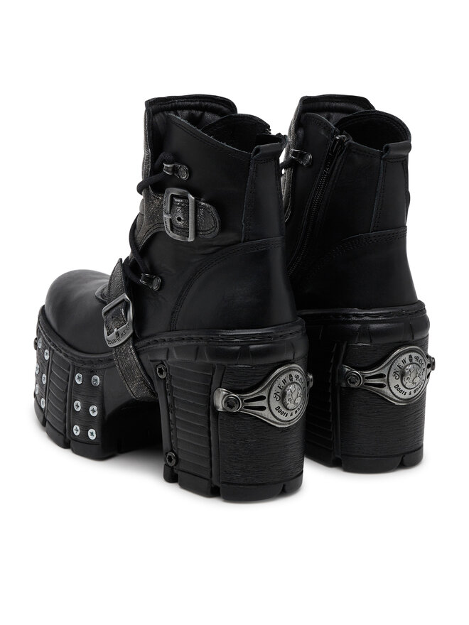 NEW ROCK Botki NEW ROCK M-TM004-C3 Czarny