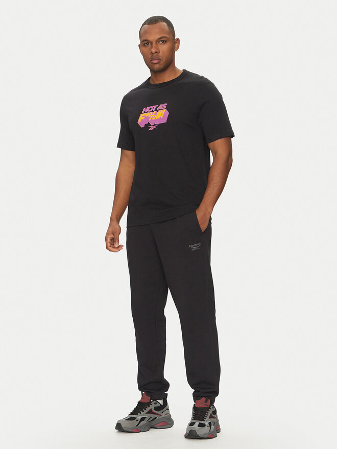 Reebok Reebok T-Shirt 100218834 Μαύρο Regular Fit