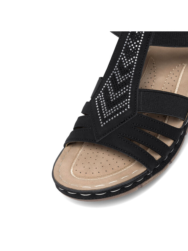Clara Barson Sandalen Clara Barson WYL0510-03 Schwarz