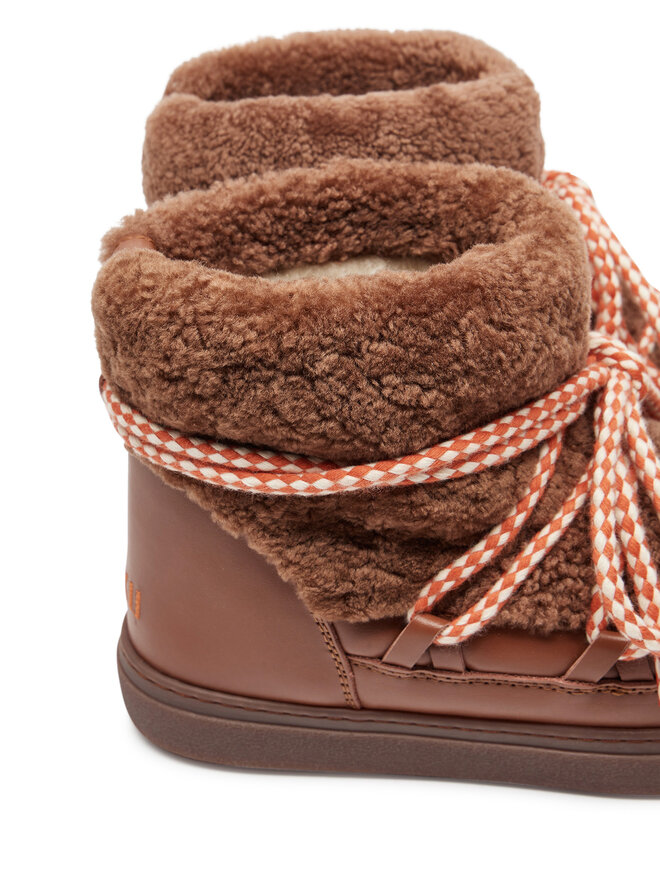 Inuikii Śniegowce Inuikii Curly 65202-019 Brązowy