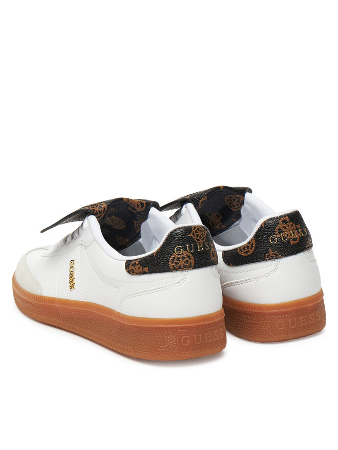 Guess Сникърси Guess FLTOLE ELE12 Бял