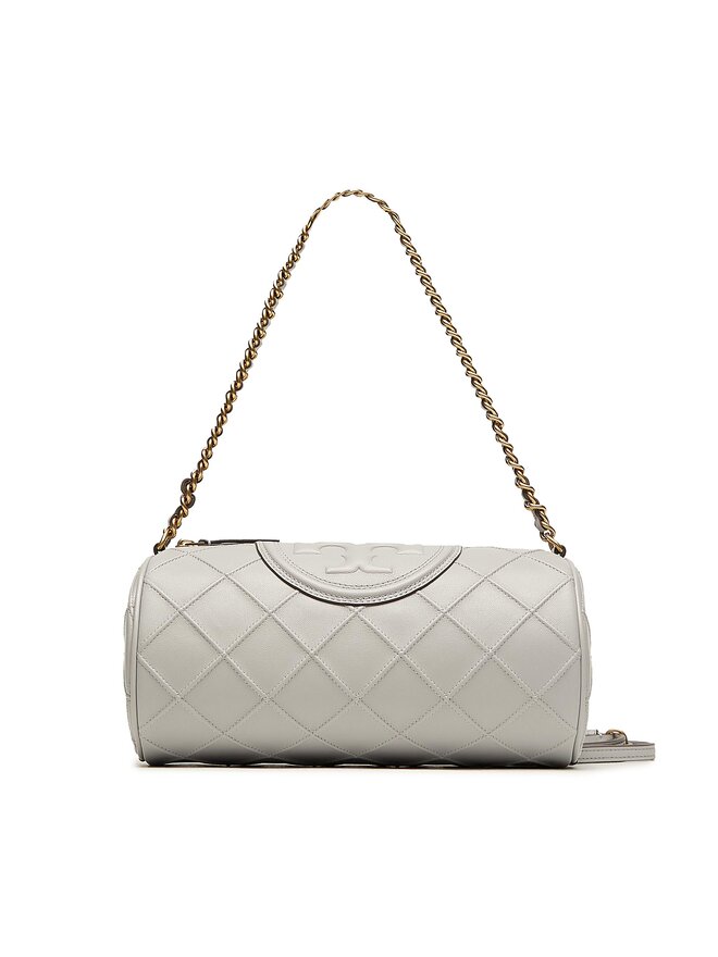 Fleming distressed leather tote tory burch outlet