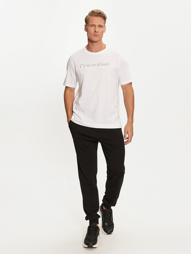 Calvin Klein Performance Calvin Klein Performance Camiseta 00GMF4K142 Blanco Regular Fit