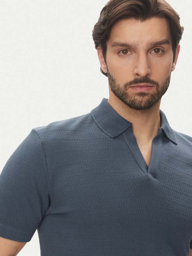 Marc O'Polo Marc O'Polo Pólóing 524 3021 53176 Kék Regular Fit