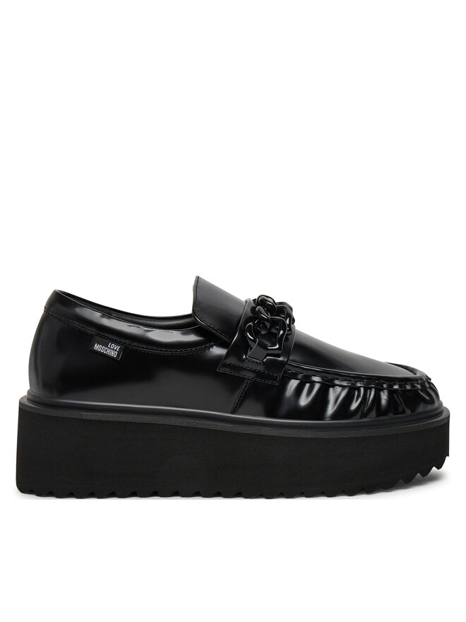 LOVE MOSCHINO Loafers LOVE MOSCHINO JA10446I0LJD0000 Μαύρο