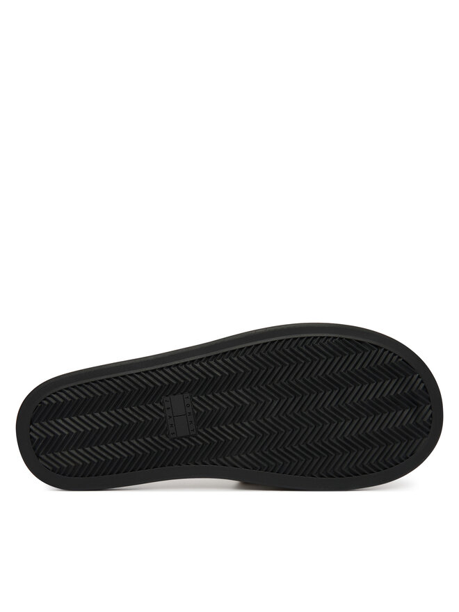 Tommy Jeans Pantoletten Tommy Jeans Tjw Soft Padded Casual Slide EN0EN02950 Weiß