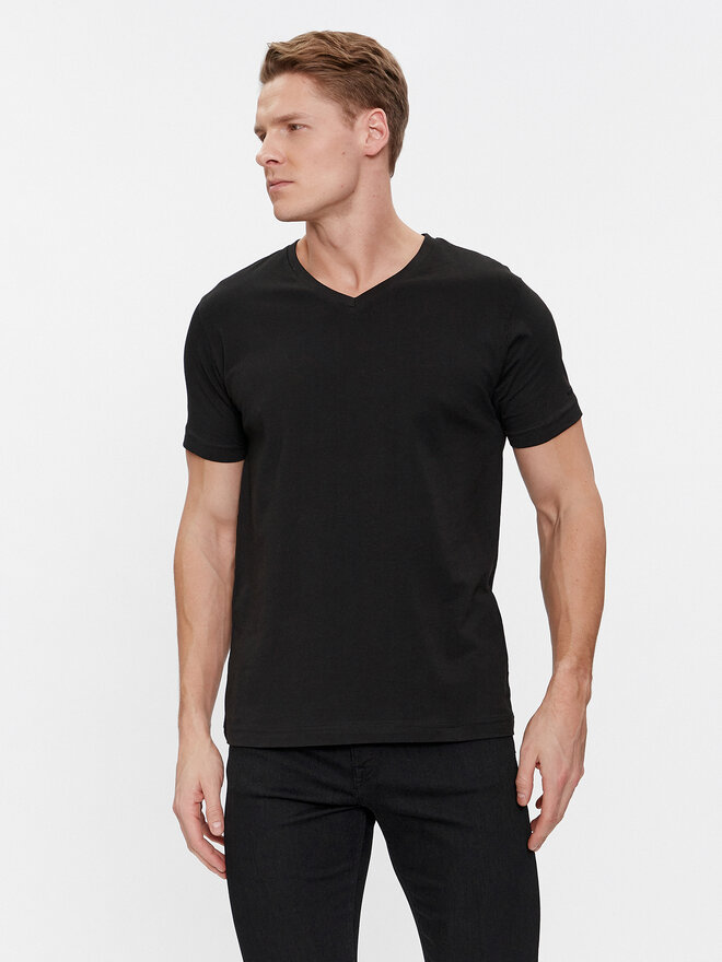 KARL LAGERFELD KARL LAGERFELD 2er-Set T-Shirts 765001 500298 Schwarz Slim Fit