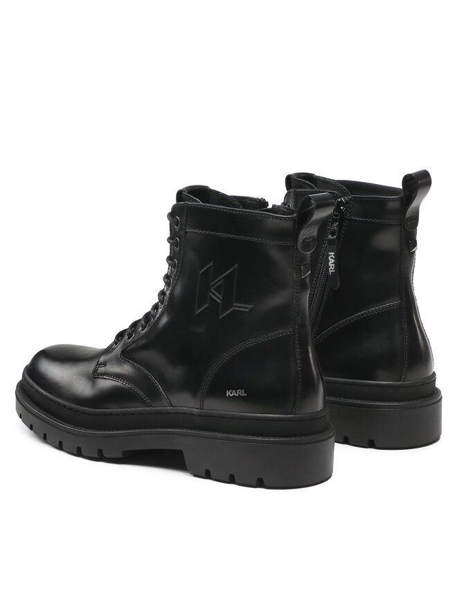 KARL LAGERFELD Чоботи KARL LAGERFELD KL11260 Чорний