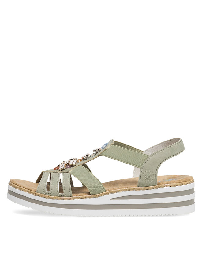 Rieker Sandale Rieker V0245-52 Verde