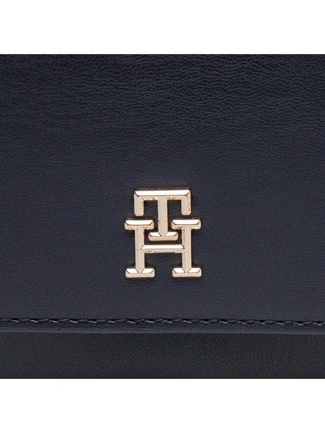 Tommy Hilfiger Kabelka Tommy Hilfiger Th Refined Med Crossover AW0AW15725 Tmavomodrá