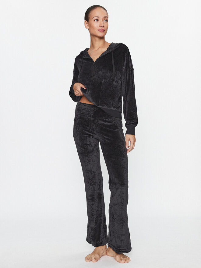 DKNY DKNY Pyjama YI2922695 Schwarz Regular Fit