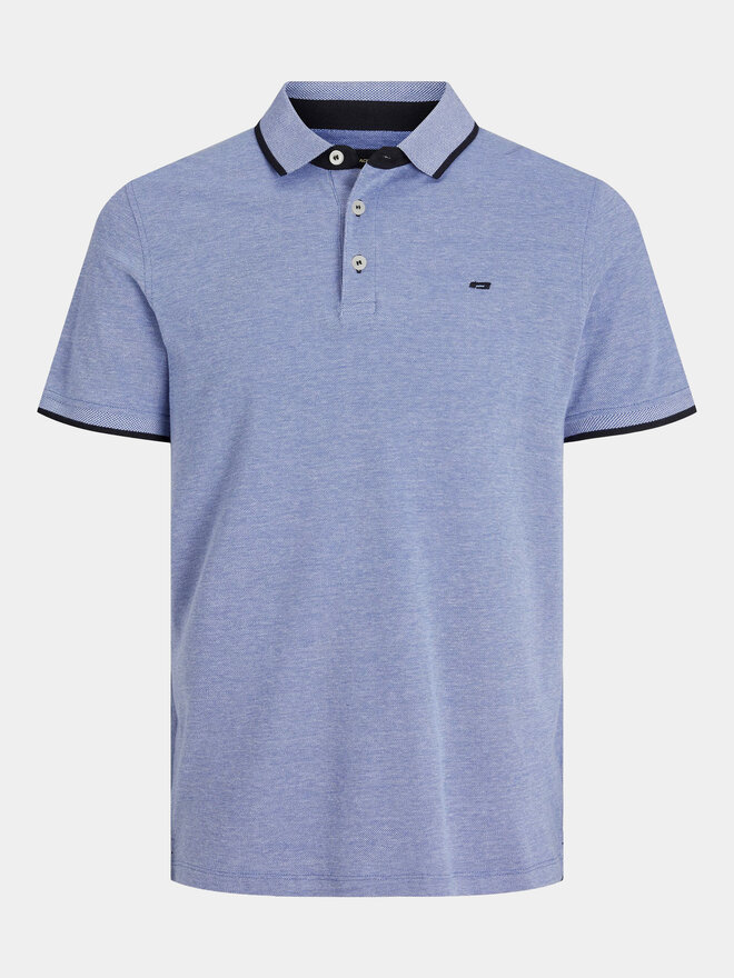 Jack&Jones Jack&Jones Pólóing Paulos 12136668 Kék Slim Fit