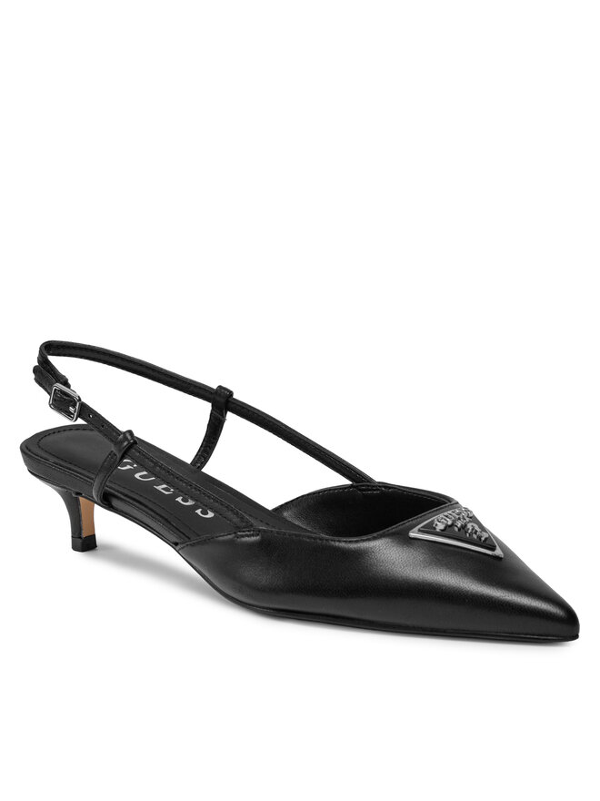 Guess Sandály Guess Jesson FLPJES LEA05 Černá