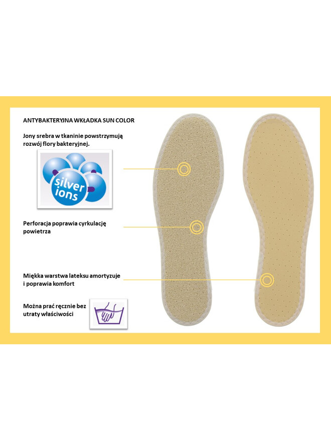 Bama Устілки Bama Sun Color 00331 r.39 Бежевий