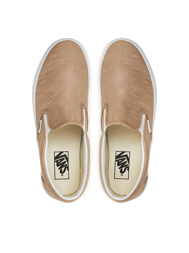 Vans Sneakers aus Stoff Vans Classic Slip-On VN0009Q74MG1 Beige