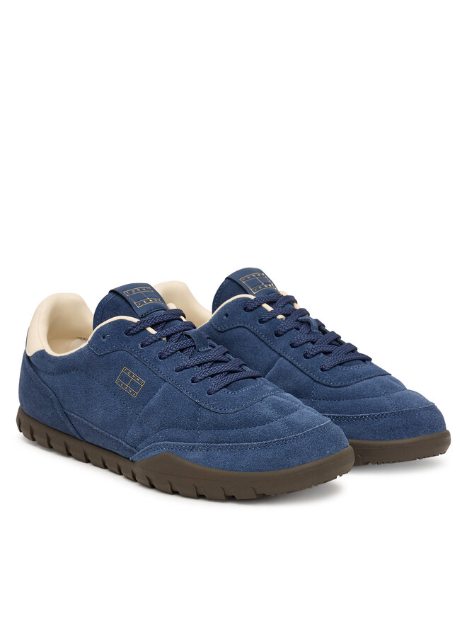 Tommy Jeans Sneakers Tommy Jeans Tommy Jeans Low Suede Runner EM0EM01800 Dunkelblau
