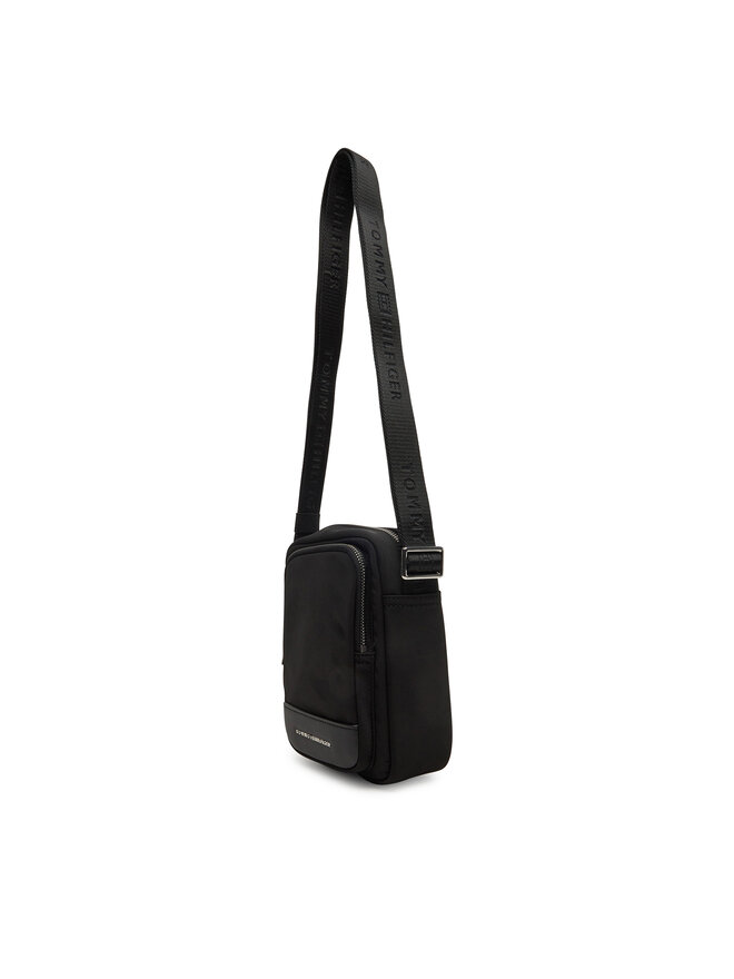 Tommy Hilfiger Τσαντάκι Tommy Hilfiger Th Business Mini Reporter AM0AM13190 Μαύρο