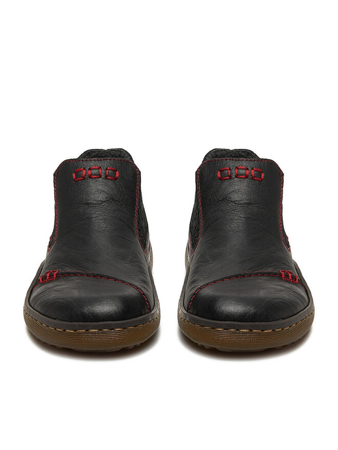 Rieker Μποτάκια με λάστιχο Rieker CEO-L8491-00 Μαύρο