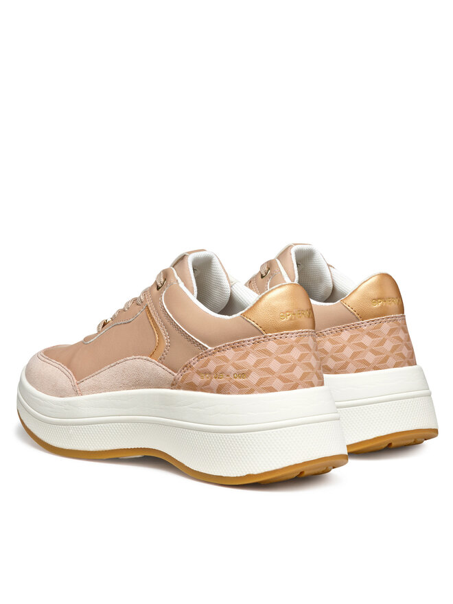 Geox Sportcipők Geox D Spherica Ecub-3 D46WTD 05422 C8191 Rózsaszín