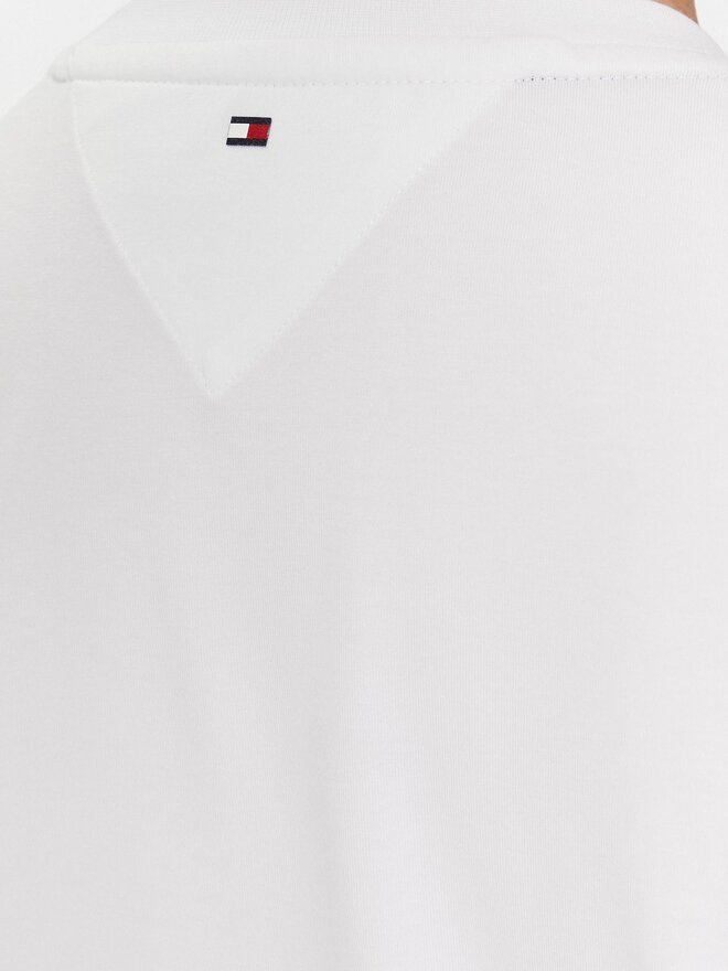 Tommy Hilfiger Tommy Hilfiger Marškinėliai Big Graphic MW0MW34204 Balta Regular Fit