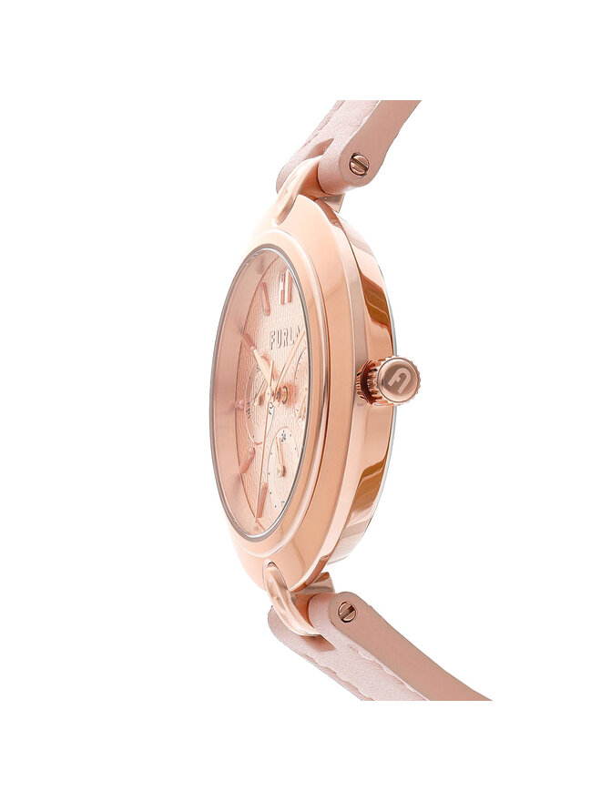 Furla Zegarek Furla Logo Links WW00030-VIT000-1BR00-1-008-20-CN-W Różowy