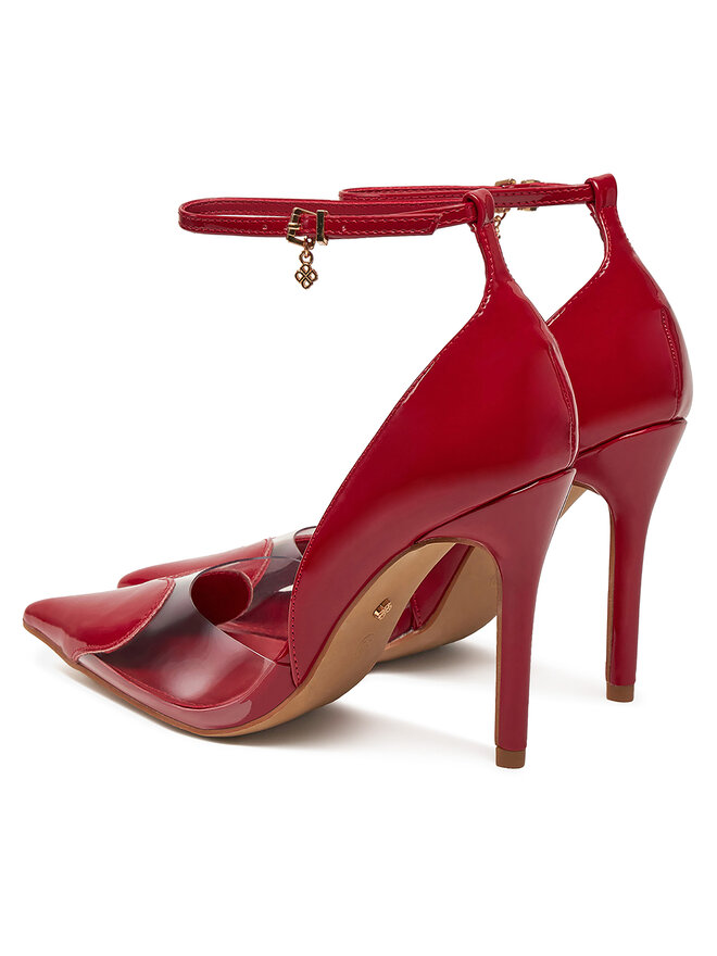 DeeZee Pantofi cu toc subțire DeeZee PX096 02 Roșu