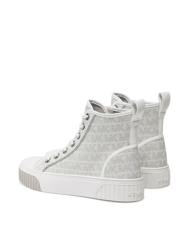 Sneakers aus Stoff MICHAEL Michael Kors Gertie High Top 43T1GTFE6Y Grau eschuhe.at