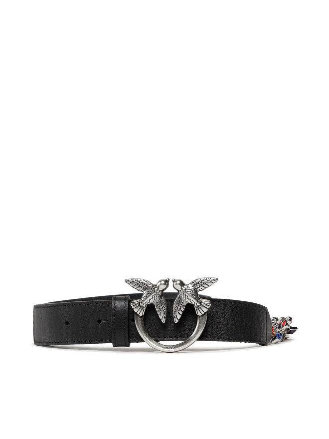 PINKO Cintura da donna Pinko Love Chandelier Belt H3 20222 PLT01 1H214A.A088 Nero
