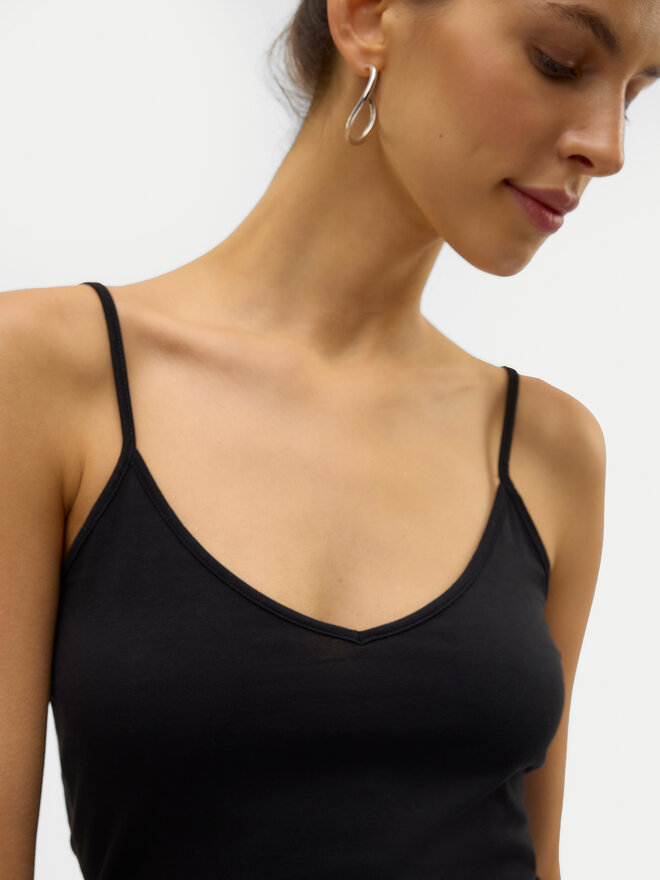 Vero Moda Vero Moda Felső My Soft 10152911 Fekete Regular Fit