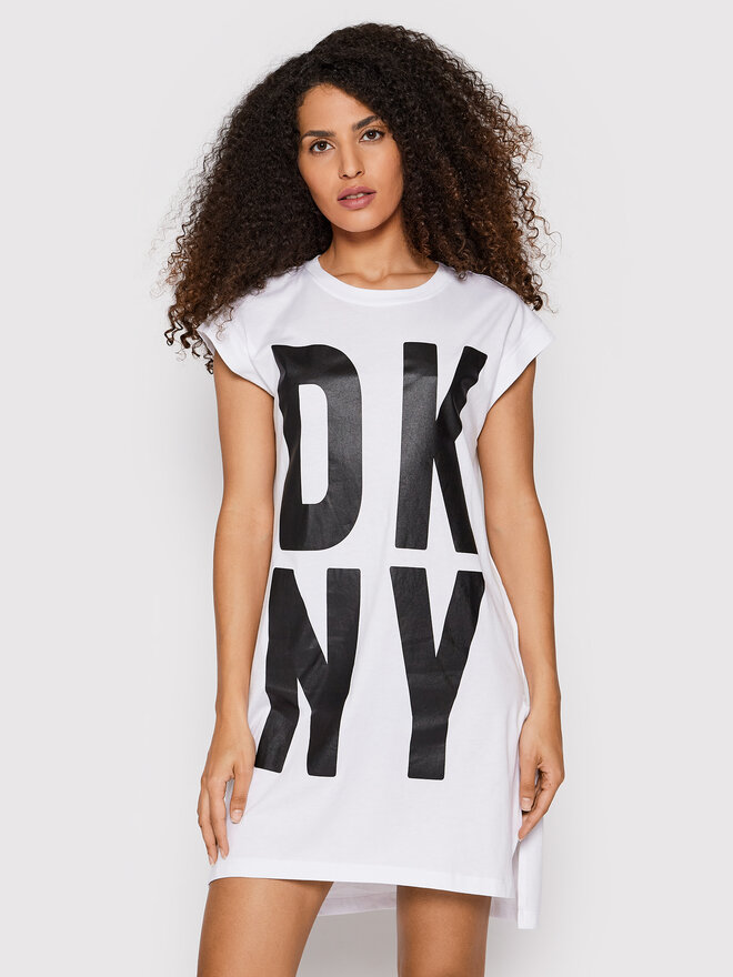DKNY DKNY T-Shirt P1RHRB2M Weiß Regular Fit