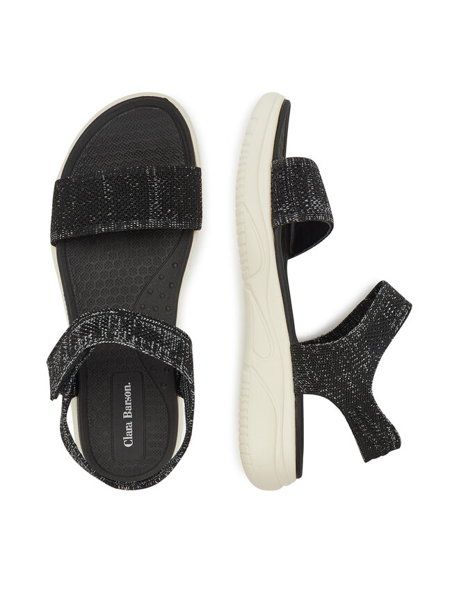 Clara Barson Σανδάλια Clara Barson R25SS02835 Μαύρο