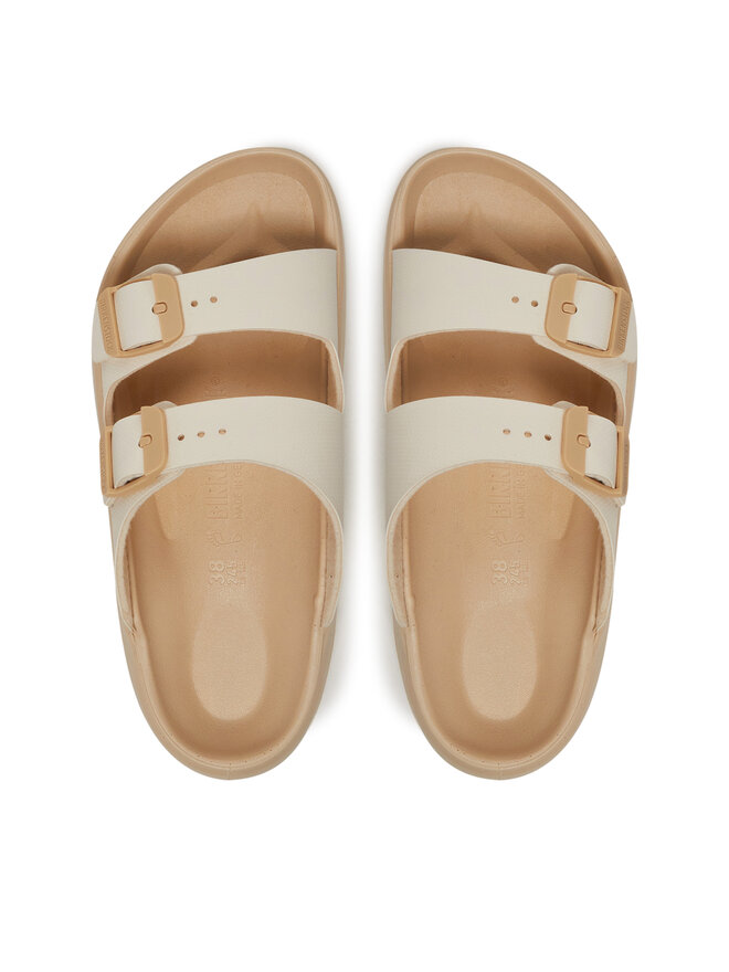 Birkenstock Παντόφλες Birkenstock Mogami Terra Stealth 2-Strap 1029631 Εκρού