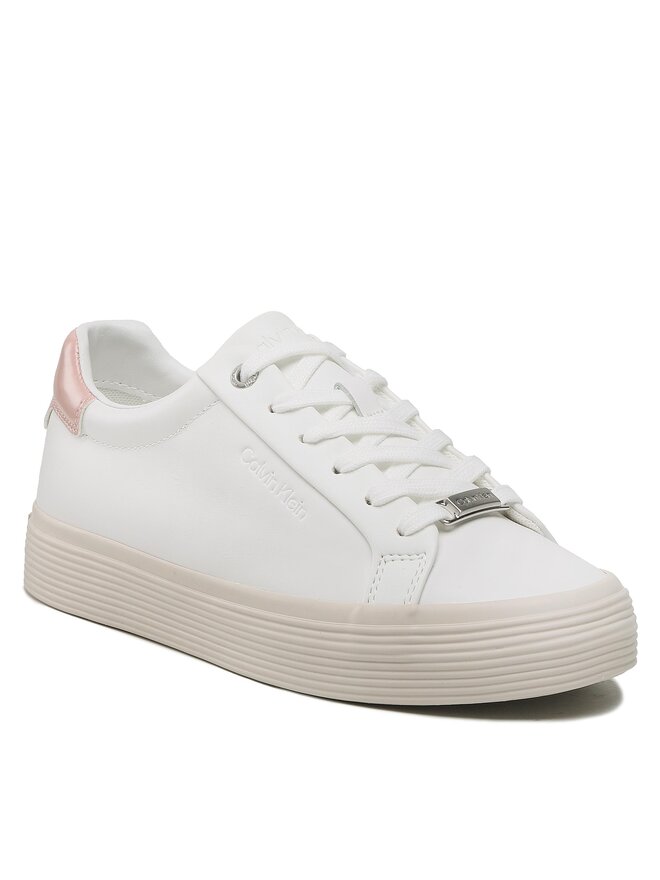 Calvin Klein Tenisice Calvin Klein Vulc Lace Up HW0HW01372 Bijela