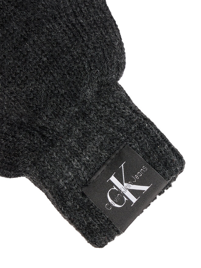 Calvin Klein Jeans Dječje rukavice Calvin Klein Jeans Monogram IU0IU00525 Crna