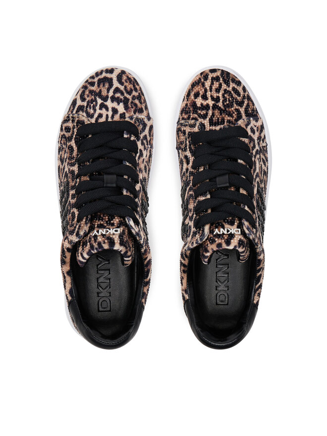 DKNY Sneakersy DKNY K1569921 Brązowy