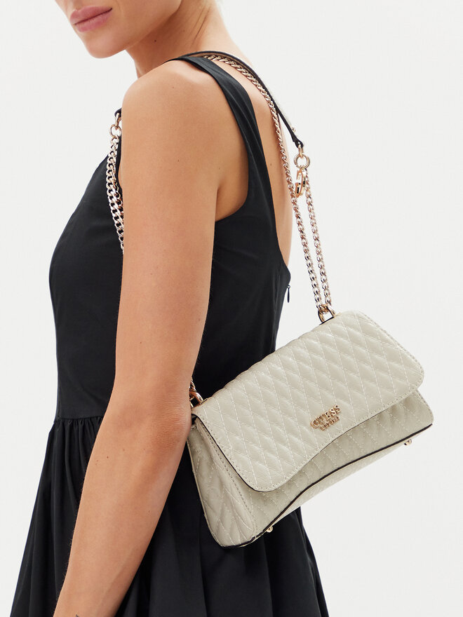 Guess Táska Guess HWGG96 26210 Ekru