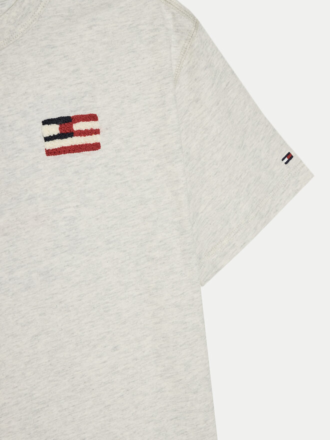 Tommy Hilfiger Tommy Hilfiger Marškinėliai KB0KB09531 D Pilka Regular Fit