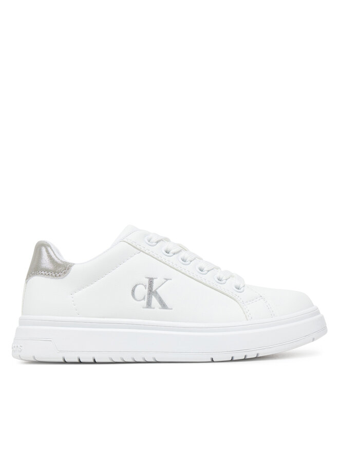 Calvin Klein Jeans Superge Calvin Klein Jeans Low Cut Lace-Up Sneaker V3A9-82013-1355 M Bela